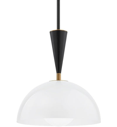 Troy Lighting - F1516-PBR/SBK - Payson 16" Pendant