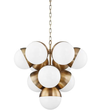 Troy Lighting - F1526-PBR - Cupertino 26" Chandelier