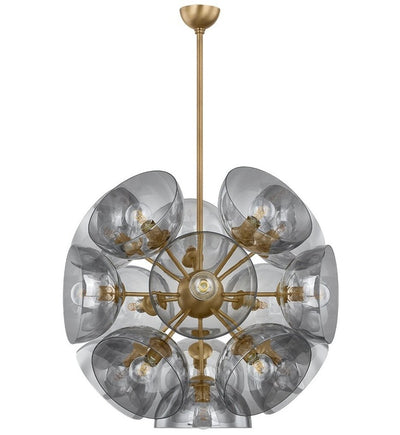 Troy Lighting - F1534-PBR - Salix 34.25" Chandelier
