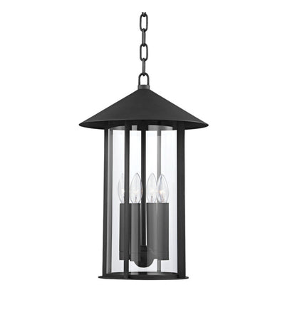 Troy Lighting - F1913-TBK - Long Beach 13" Outdoor Pendant