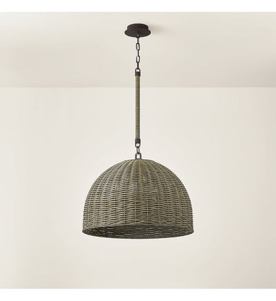 Troy Lighting - F2024-TBZ - Huxley 24" Outdoor Pendant