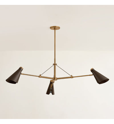 Troy Lighting - F4350-PBR/BRZ - Andersen 49.5" Chandelier
