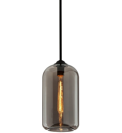 Troy Lighting - F5581-SBK - District 8" Pendant