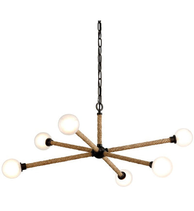 Troy Lighting - F7256-BRZ - Nomad 37.25" Chandelier