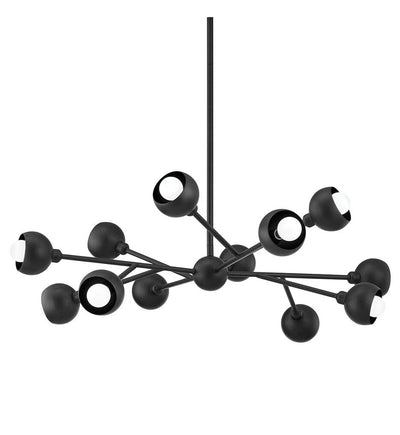 Troy Lighting - F7412-SBK - Colt 37" Chandelier