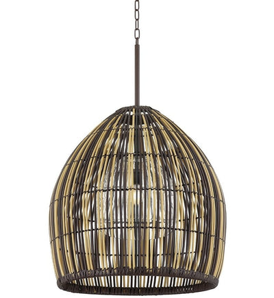 Troy Lighting - F7534-BRZ - Holden 34.75" Chandelier
