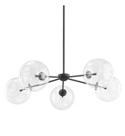Troy Lighting - F8205-SBK - Madrid 54" Chandelier