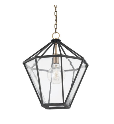 Troy Lighting - F8218-PBR/TBK - Moss 17.75" Pendant