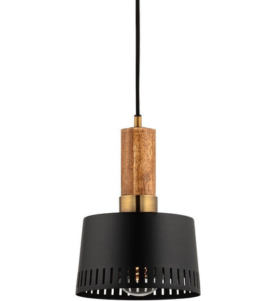 Troy Lighting - F8608-PBR/SBK - Memphis 8" Pendant