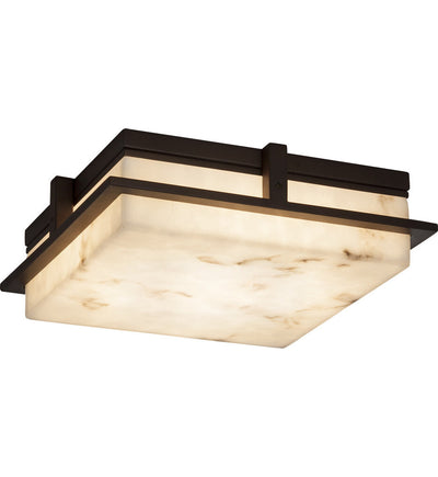 Justice Design Group - Avalon 14" Outdoor Flush Mount