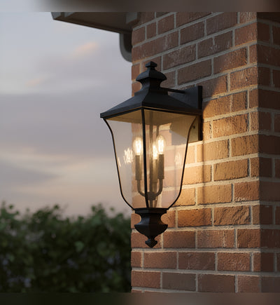 Quoizel - FARL8410MBK - Farley 25.25-inch Outdoor Wall Sconce