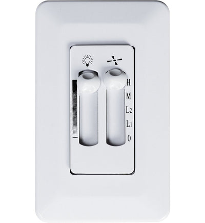 Maxim Lighting - FCT8881WT - AC Wall Control Light Dimming and Fan Control
