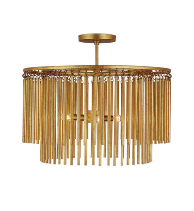 Currey & Company - 9000-1197 - Mantra 24" Semi-Flush Mount