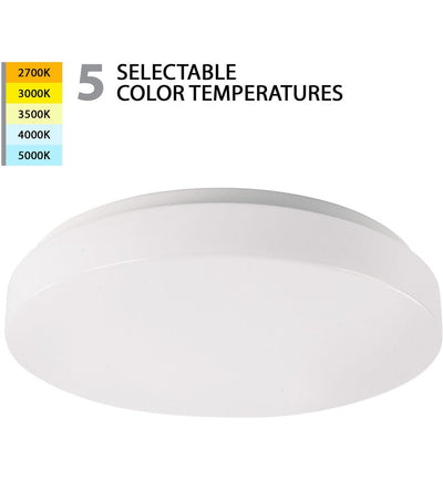 WAC Limited - FM-115-CS-WT - Blo 15" Flush Mount