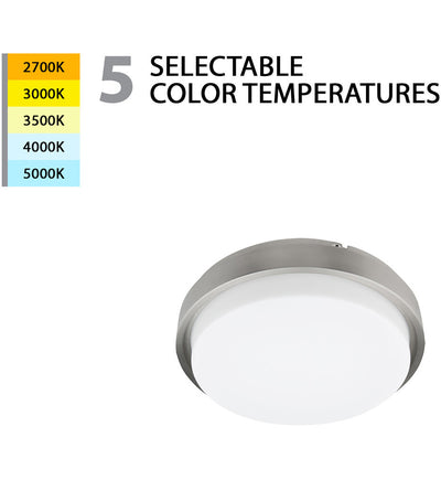 WAC Limited - FM-200111-CS-BN - Lithium 11.89" Flush Mount