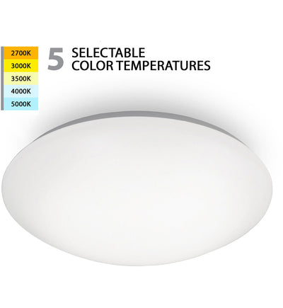 WAC Limited - FM-214-CS-WT - Glo 14.25" Flush Mount