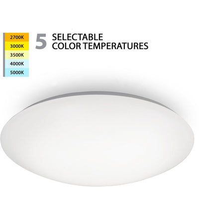 WAC Limited - FM-216-CS-WT - Glo 16.5" Flush Mount