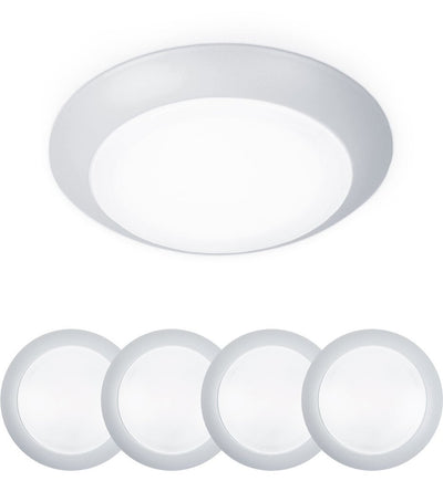 WAC Limited - FM-304-930-WT-4 - Disc 5.9" Flush Mount (Pack of 4)