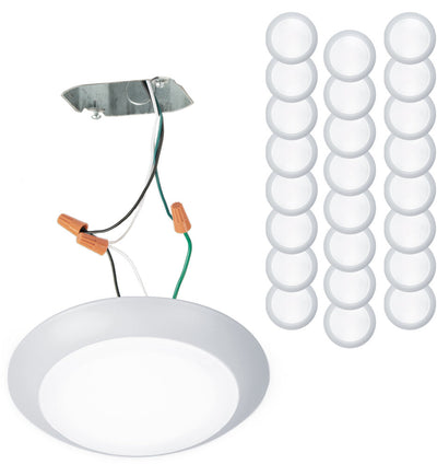 WAC Limited - FM-306-930JB-WT-24 - Disc 7.4" Flush Mount (Pack of 24)