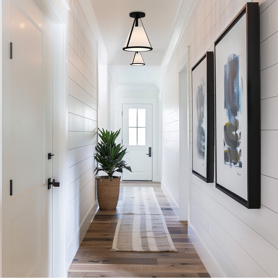 Foyer Semi-Flush Mount Ceiling Lights