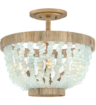 Fredrick Ramond - Dune 16" Semi-Flush Mount