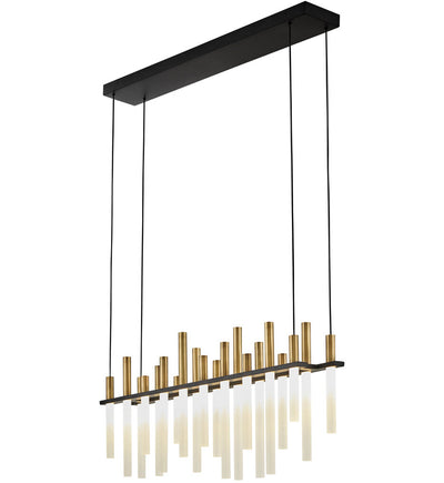Fredrick Ramond - FR30705BLK - Echo 38.75" Chandelier
