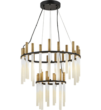 Fredrick Ramond - FR30708BLK - Echo 26" Chandelier