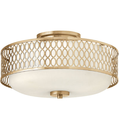 Fredrick Ramond - FR35601BRG - Jules 15" Semi-Flush