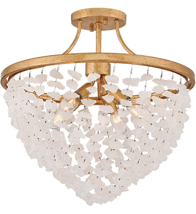 Fredrick Ramond - FR41593DA - Myra 18" Semi-Flush Mount