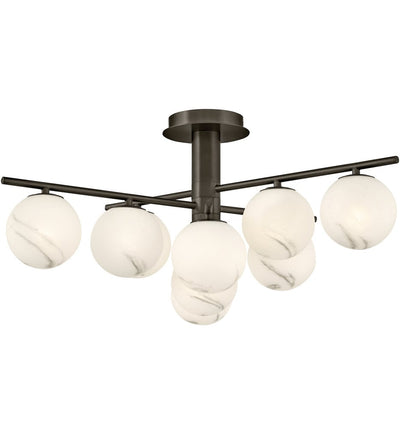 Fredrick Ramond - Selene 30" Semi-Flush Mount