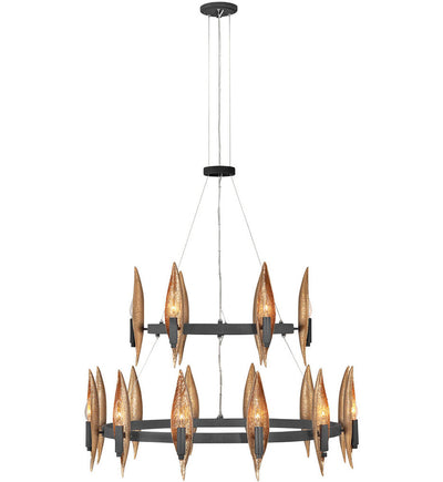 Fredrick Ramond - FR44009CBK - Willow 36" Chandelier