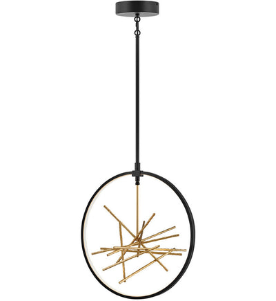 Fredrick Ramond - FR46405BLK - Styx 18" Chandelier