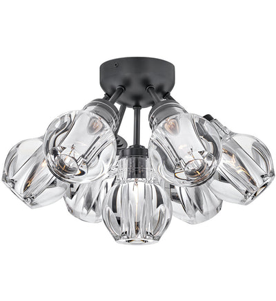 Fredrick Ramond - Elise 16.25" Semi-Flush