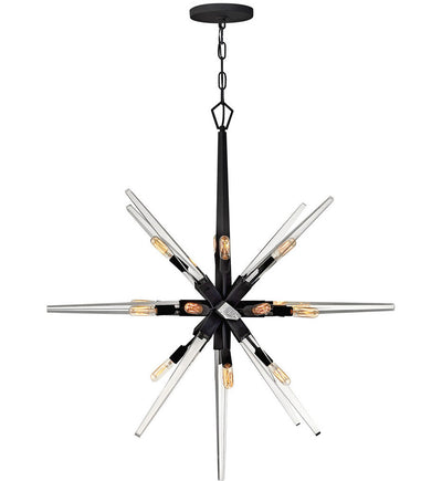 Fredrick Ramond - FR47408BLK - Ariel 36" Chandelier