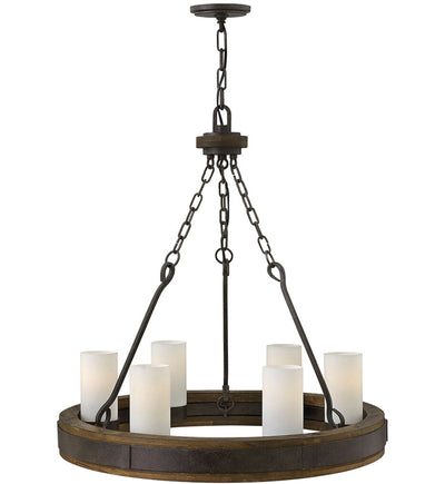 Fredrick Ramond - FR48436IRN - Cabot 28" Chandelier