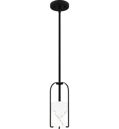 Quoizel - FRB1505MBK - Fairbanks 5.25" Mini Pendant