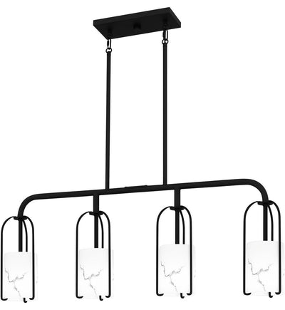 Quoizel - FRB438MBK - Fairbanks 37.25" Island Light