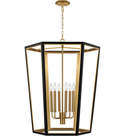 Visual Comfort Studio - AC1106MBKBBS - Curt 26.625" Chandelier