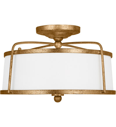 Visual Comfort Studio - CF1102ADB - Stonington 14" Semi-Flush Mount