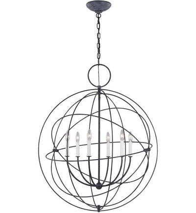 Visual Comfort Studio - CP1246WGV - Chapman & Myers - Bayberry 31.875" Pendant