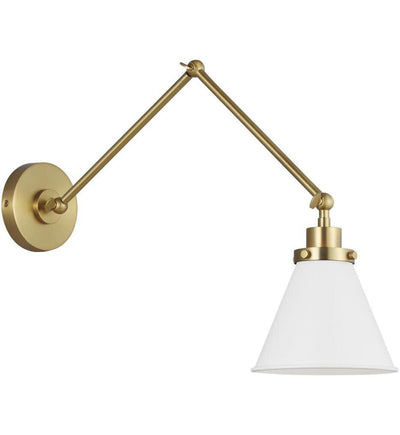 Visual Comfort Studio - Chapman & Myers - Wellfleet 14.625" Swing Arm Light