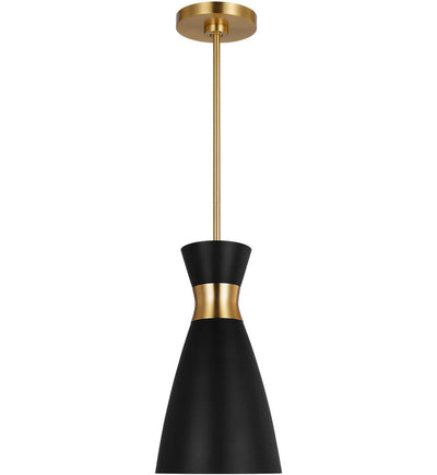 Visual Comfort Studio - EP1221MBKBBS - Heath 8.125" Pendant