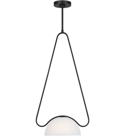 Visual Comfort Studio - KP1151MBK - Kelly Wearstler - Nido 11.5" Pendant