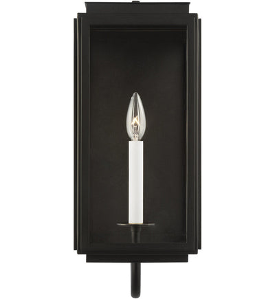 Visual Comfort Studio - LO1001TXB - Edgar 18.625" Outdoor Wall Sconce
