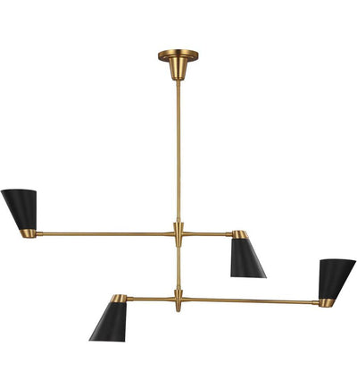 Visual Comfort Studio - TC1104BBS - TOB by Thomas O'Brien - Signoret 48" Chandelier