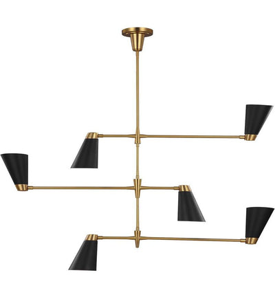 Visual Comfort Studio - TC1116BBS - TOB by Thomas O'Brien - Signoret 48.125" Chandelier