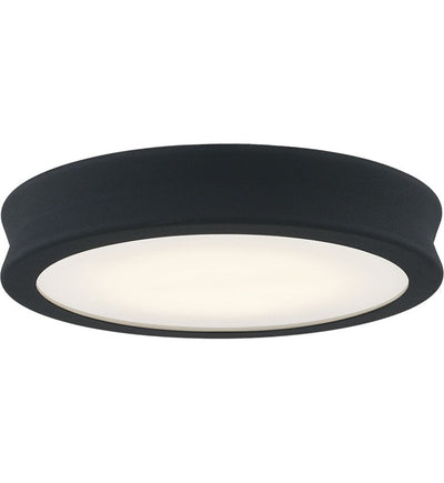 Justice Design Group - FSN-4180-OPAL-MBTX - Bevel 8.5" Flush Mount