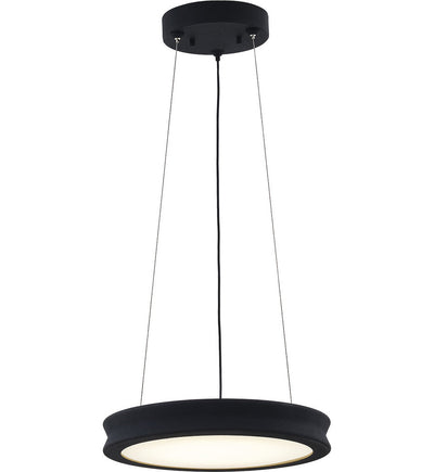 Justice Design Group - FSN-4191-OPAL-MBTX - Bevel 12.5" Pendant