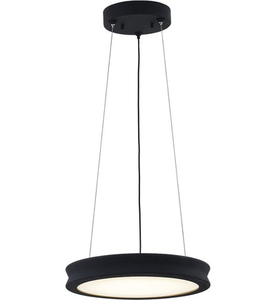 Justice Design Group - FSN-4192-OPAL-MBTX - Bevel 16" Pendant