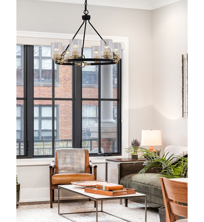 Justice Design Group - FSN-4352-SEED-MBBR - Richmond 25.5" Chandelier